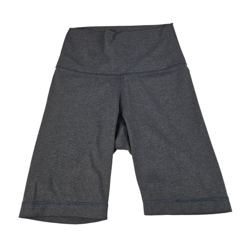 EVERLANE WOMEN'S GRAY PERFORM BIKE SHORTS – SIZE S – 8" INSEAM – STRETCHY